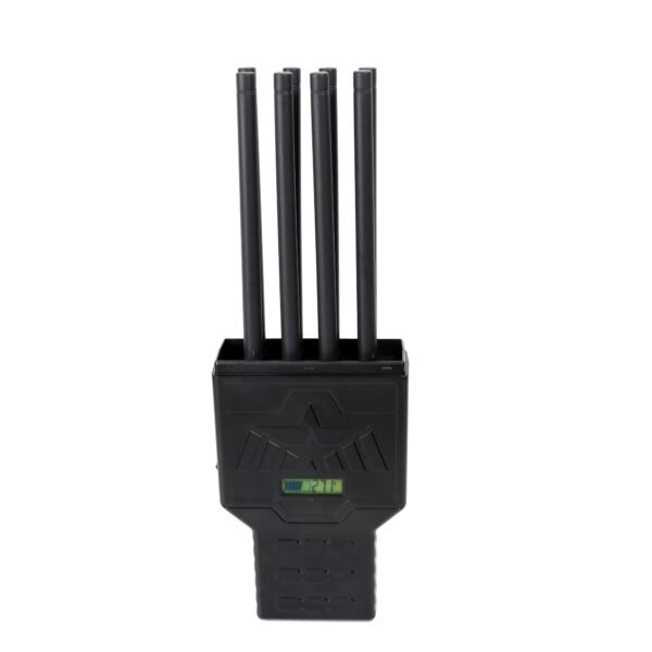 large battery hand 8 band cell phone gps wifi signal jammer 4