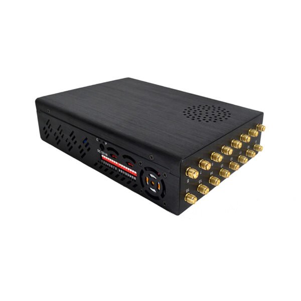 5g brouilleur de téléphone portable 4g wifi gps vhf avec 16 antennes 5