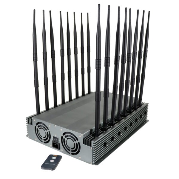 desktop 16 antennas wifi gps 2g 4g 3g 5g jammer 1