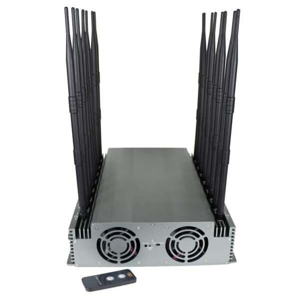desktop 16 antennas wifi gps 2g 4g 3g 5g jammer 2