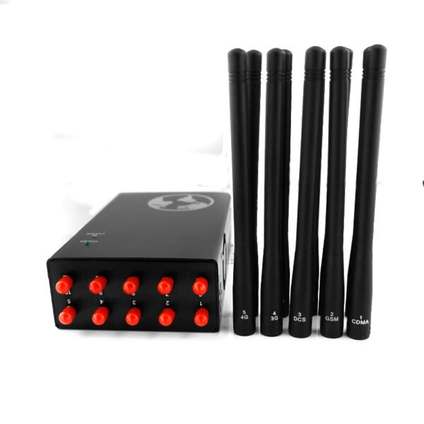 cell phone wifi jammer with 10 antennas 4